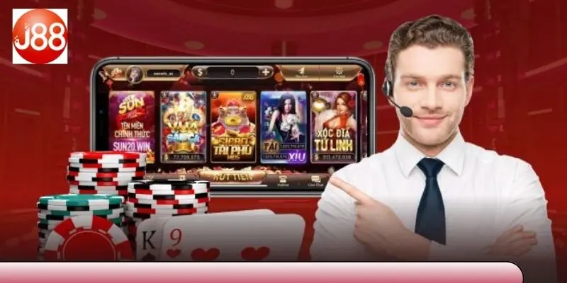 J88 sở hữu những trò chơi nào trong kho game?
